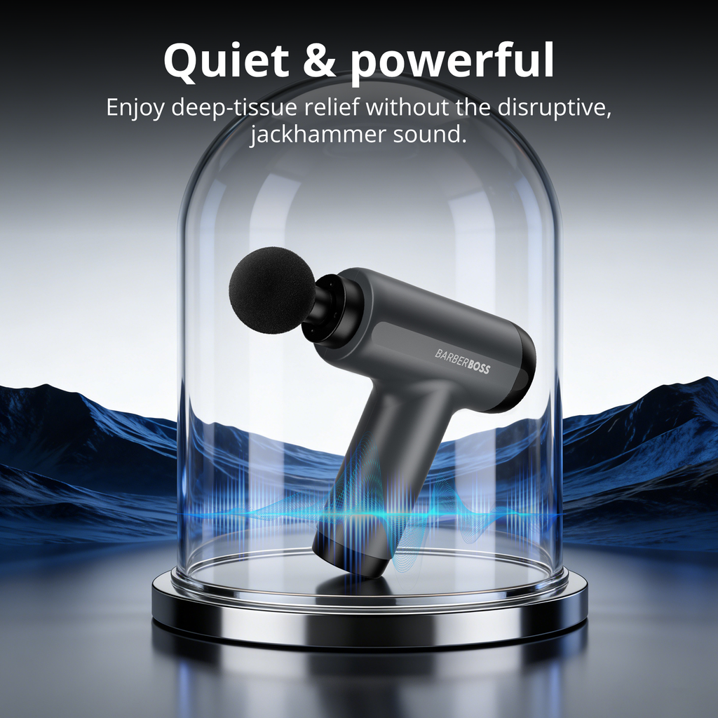 BarberBoss Portable Mini Massage Gun