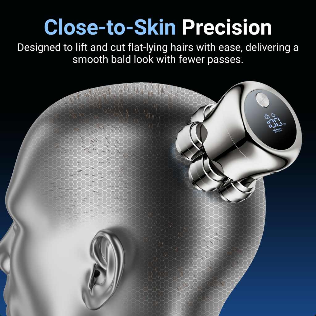 BarberBoss Men's Cordless Head Shaver