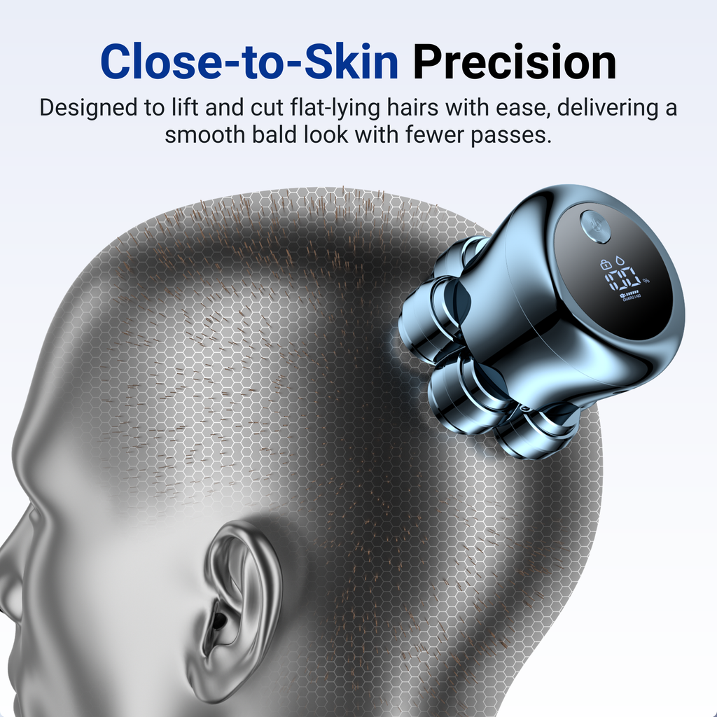 BarberBoss Rotary Head Shaver for Men