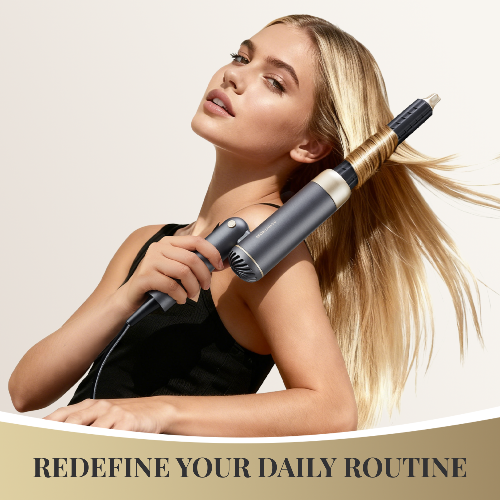 BarberBoss Foldable Hair Dryer & Curler