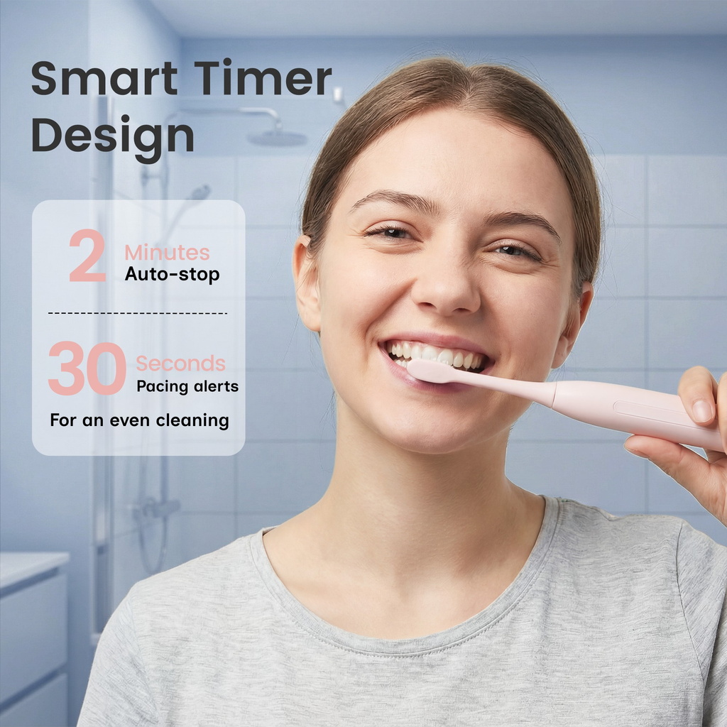BarberBoss CleanEase Electric Toothbrush