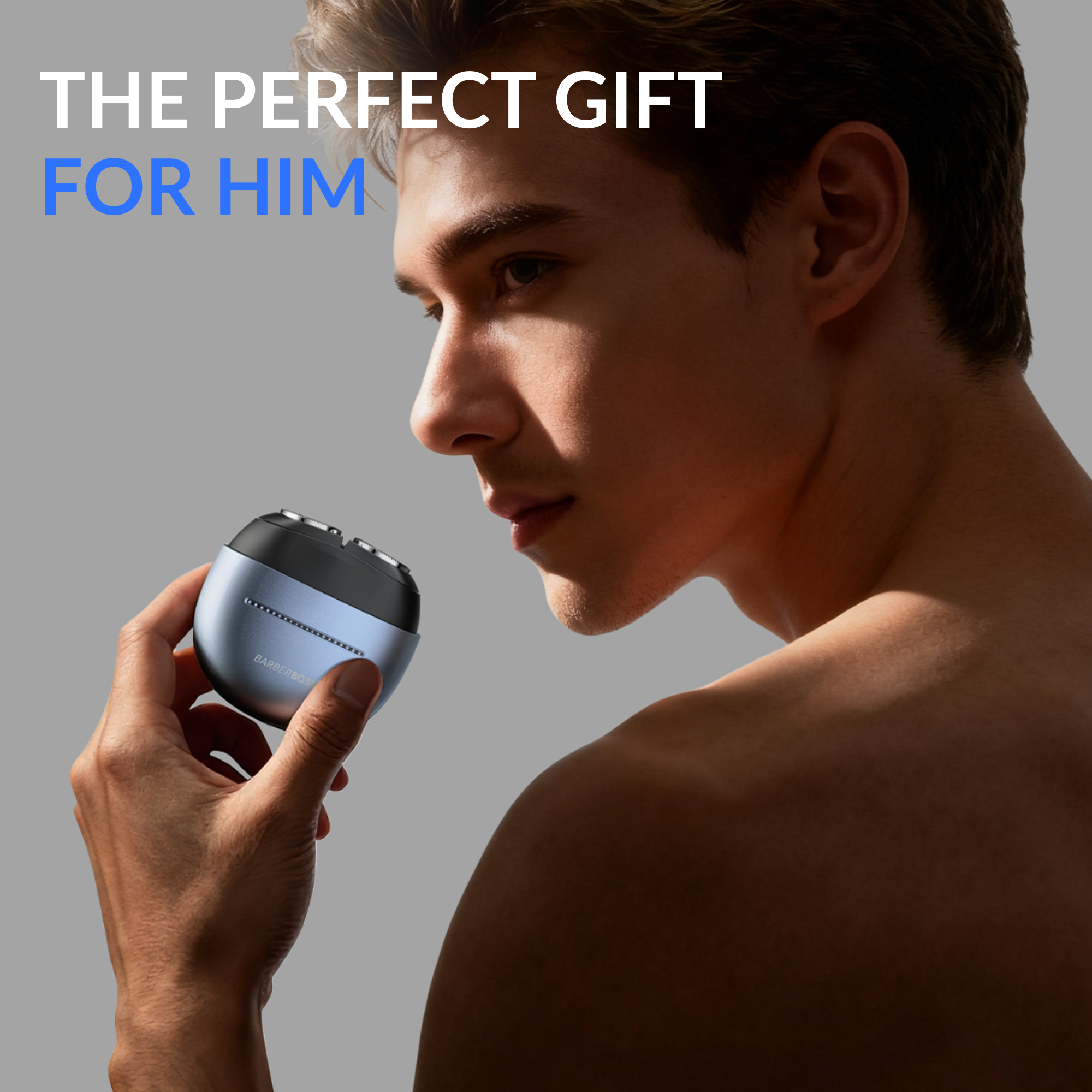 BarberBoss Smart Touch-Swipe Sensor Shaver