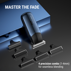 BarberBoss 3-in-1 Men’s Travel Trimmer