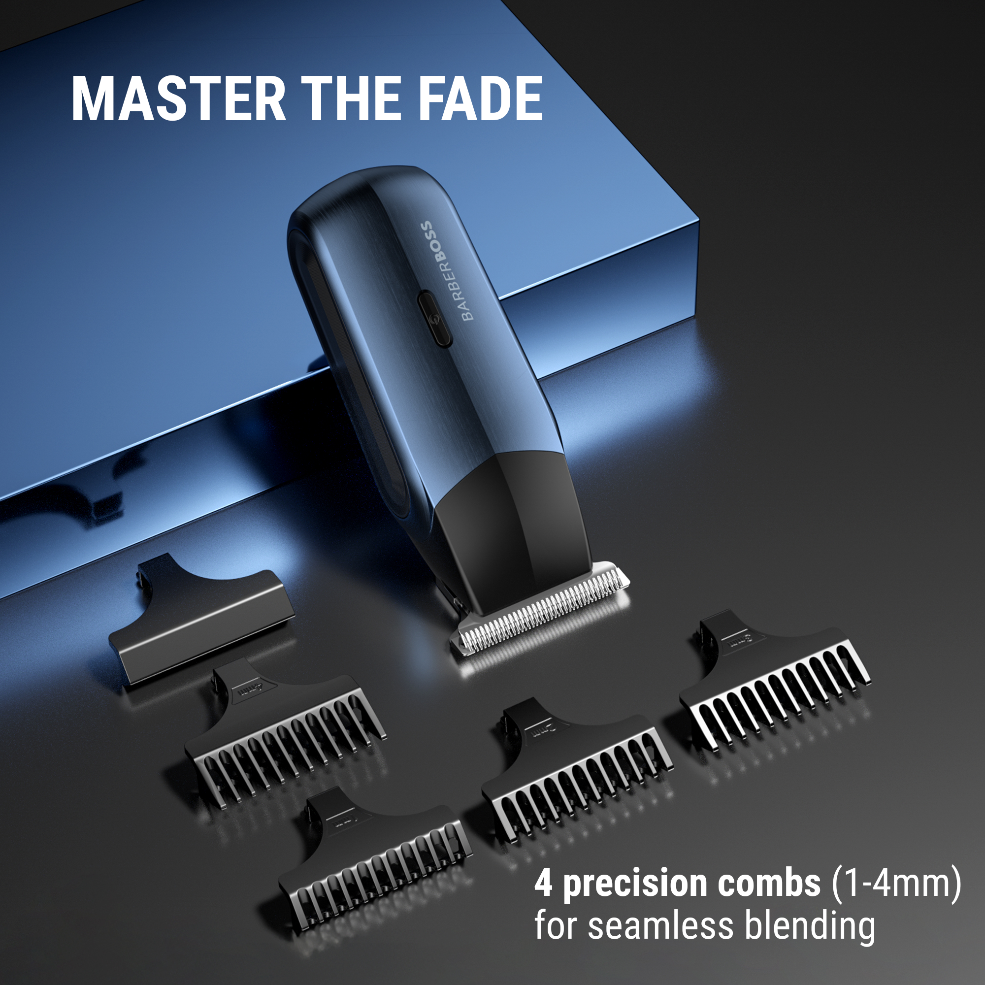 BarberBoss 3-in-1 Men’s Travel Trimmer