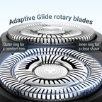 BarberBoss Portable Rotary Electric Shaver