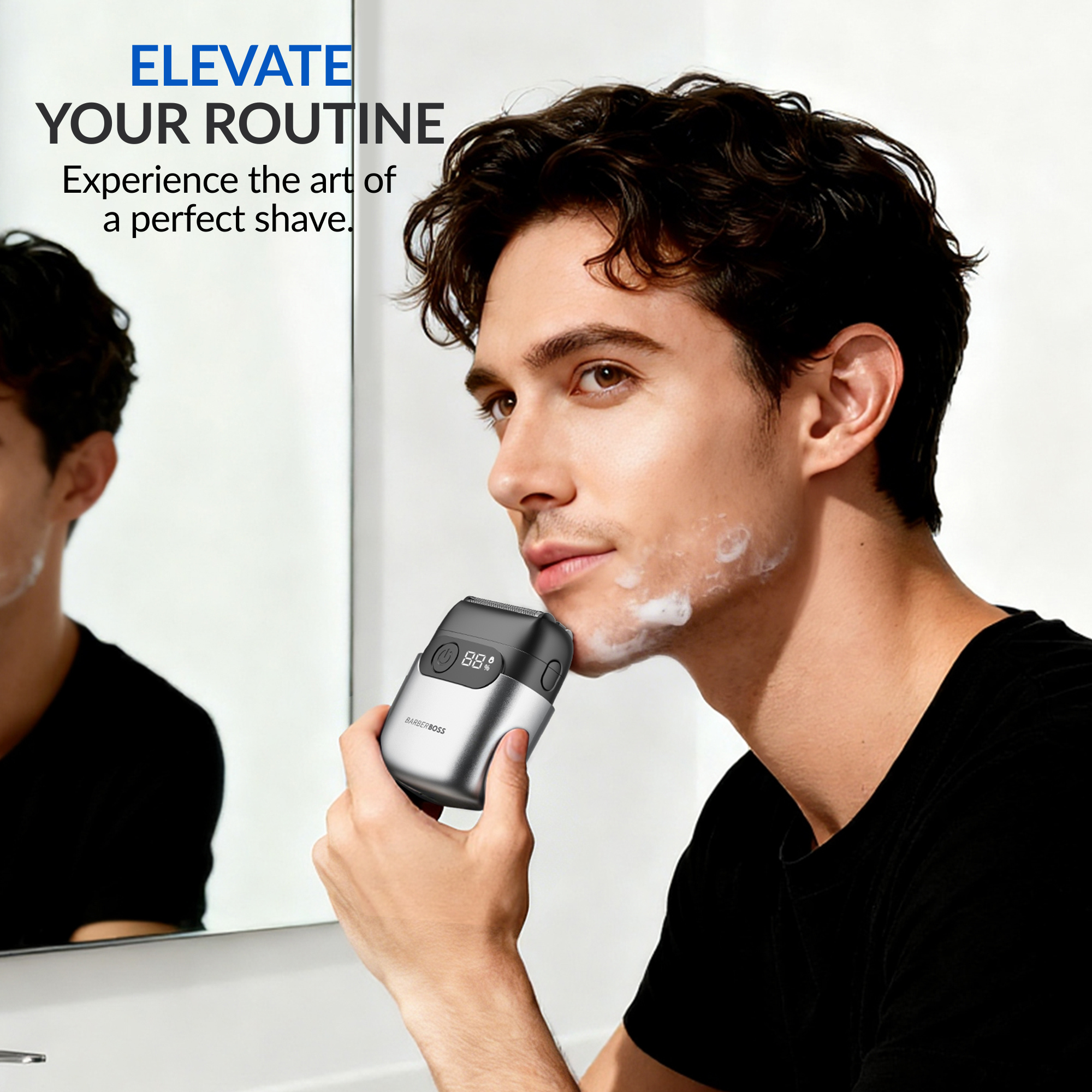 BarberBoss Compact Magnetic Foil Shaver