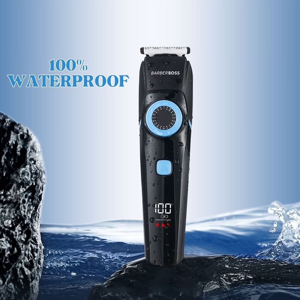 CLEARANCE - BarberBoss QR-6052 Precision 3-in-1 Trimmer – Hair, Beard, Nose and Ear