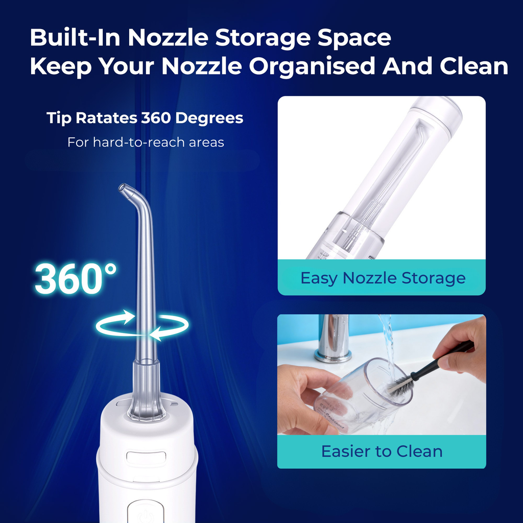 BarberBoss Portable Water Flosser