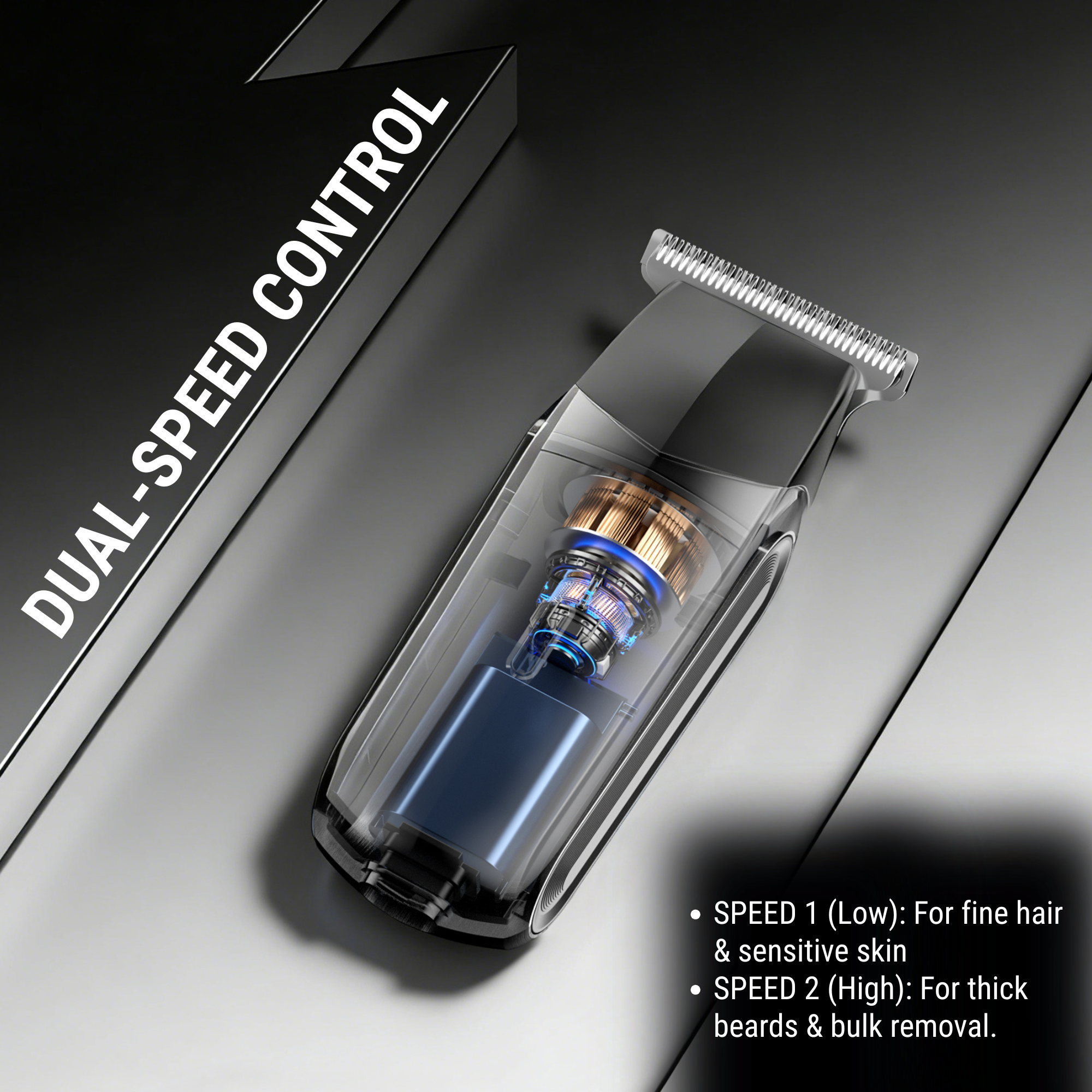 BarberBoss 3-in-1 Mini Foil Shaver