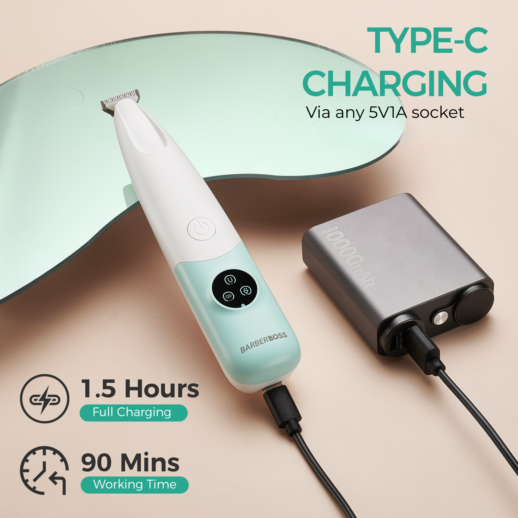 BarberBoss Pet Detail Trimmer and Clipper