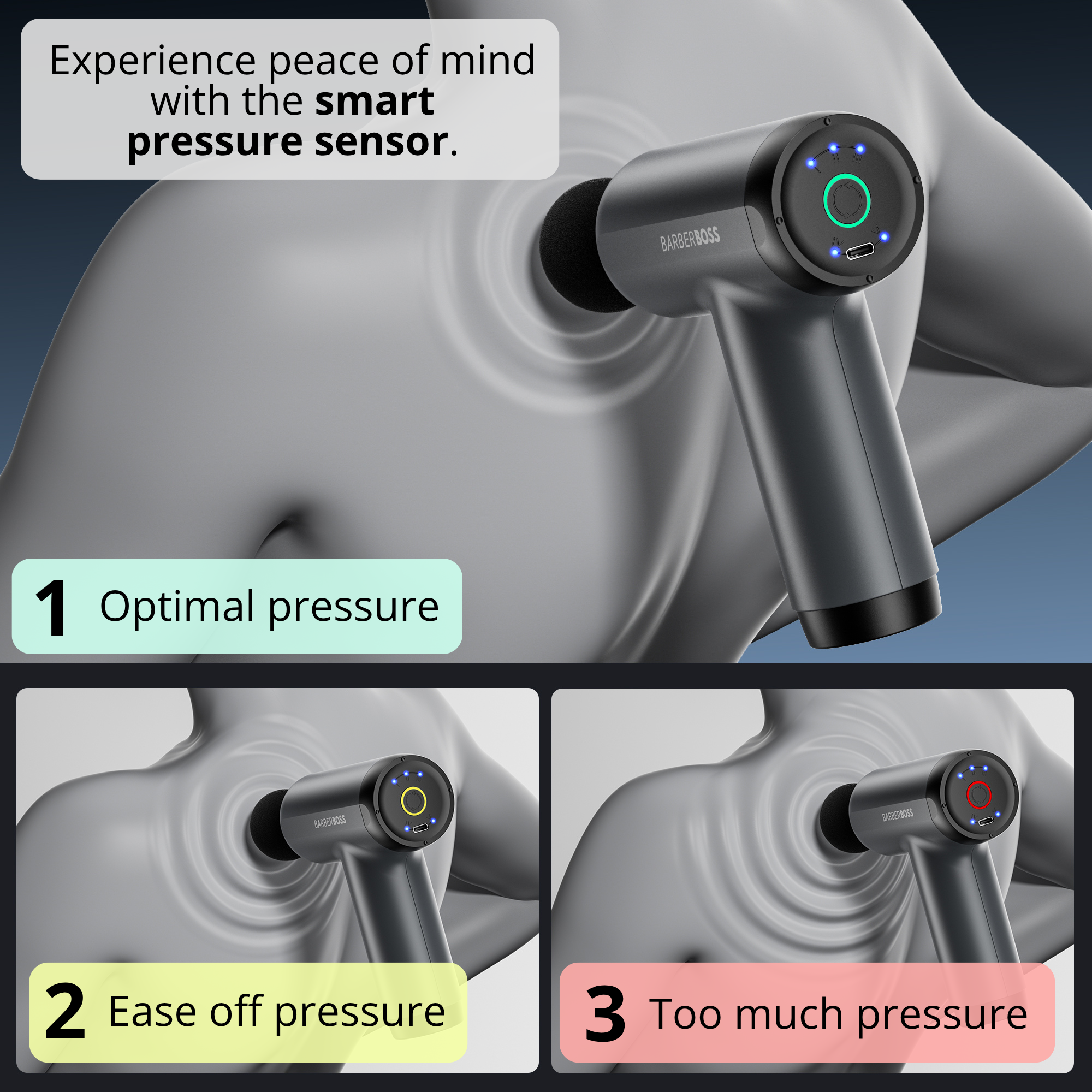 BarberBoss Portable Mini Massage Gun