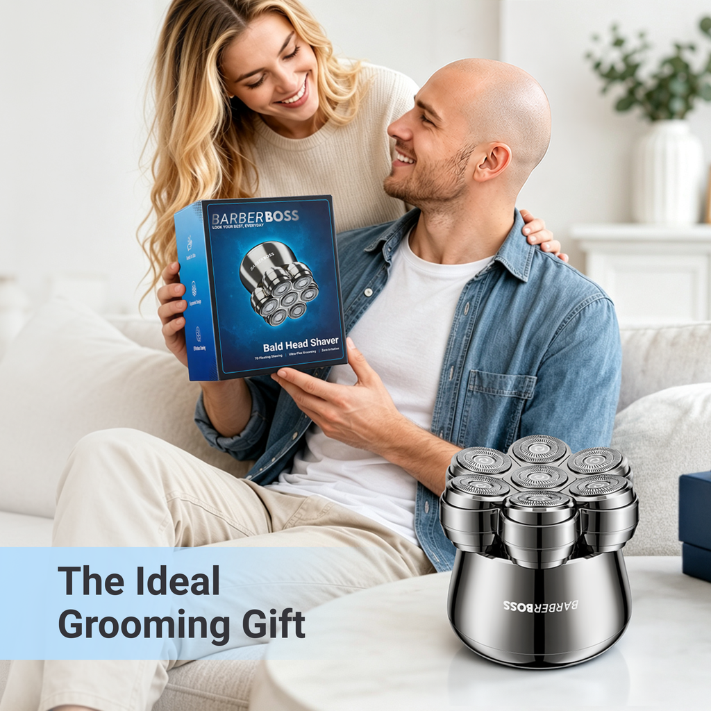 BarberBoss Men's Cordless Head Shaver