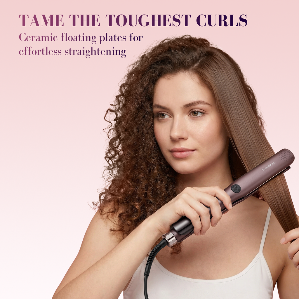 BarberBoss Keratin Infused Hair Straightener