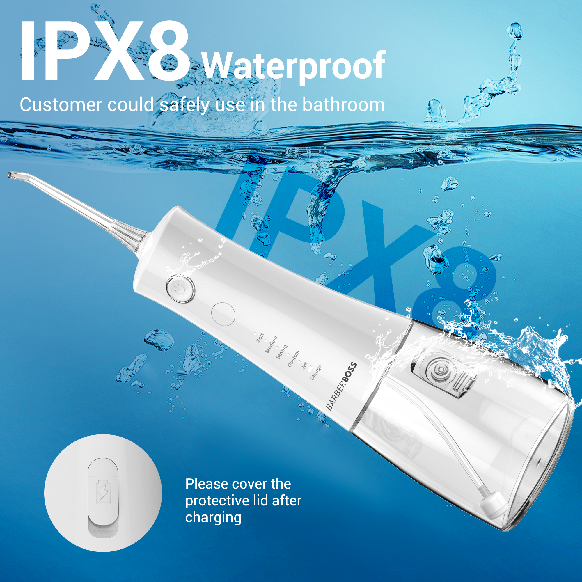 BarberBoss Advanced Water Flosser