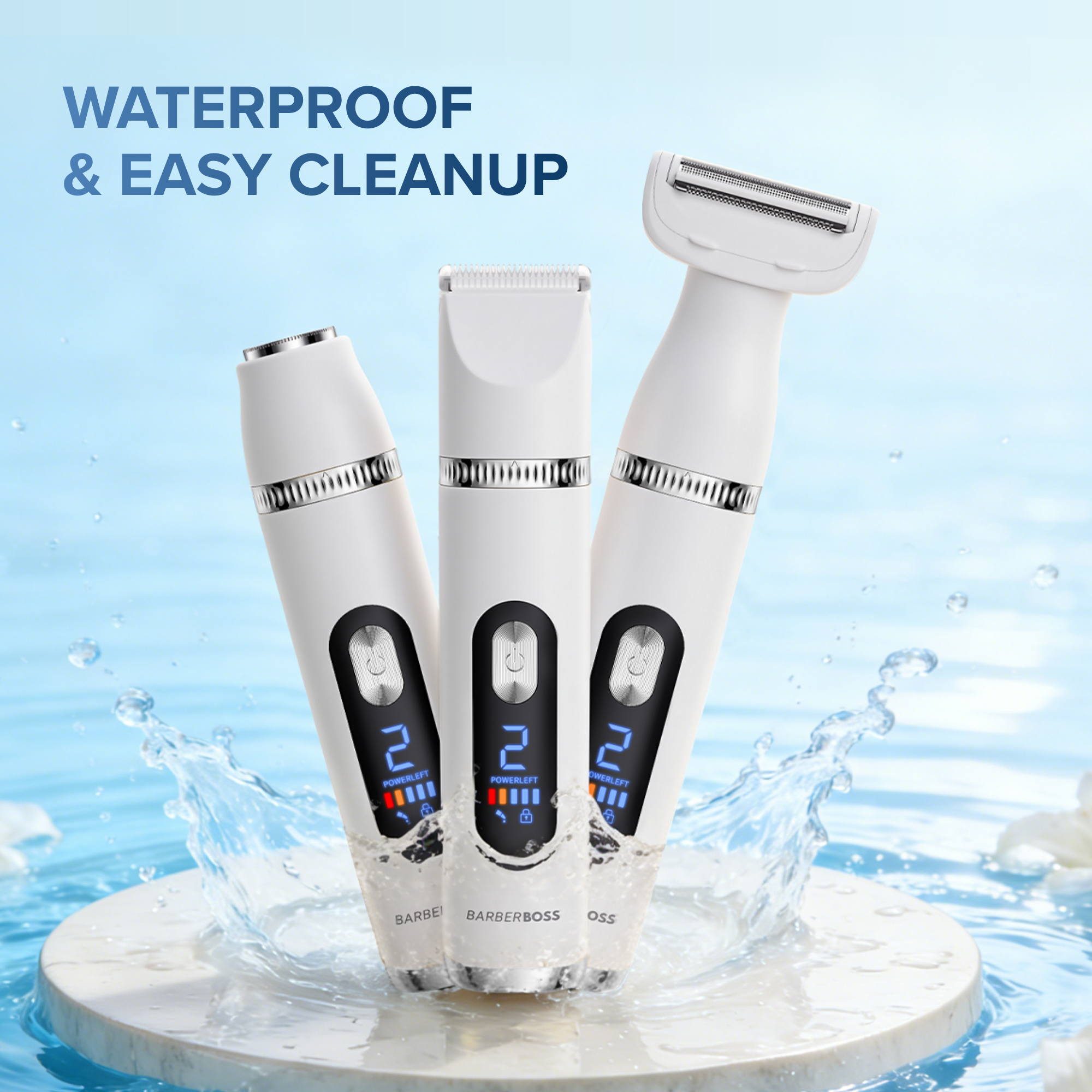 BarberBoss Body, Bikini & Facial Hair Trimmer