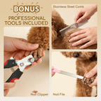 BarberBoss Dual Pet Clipper & Paw Trimmer