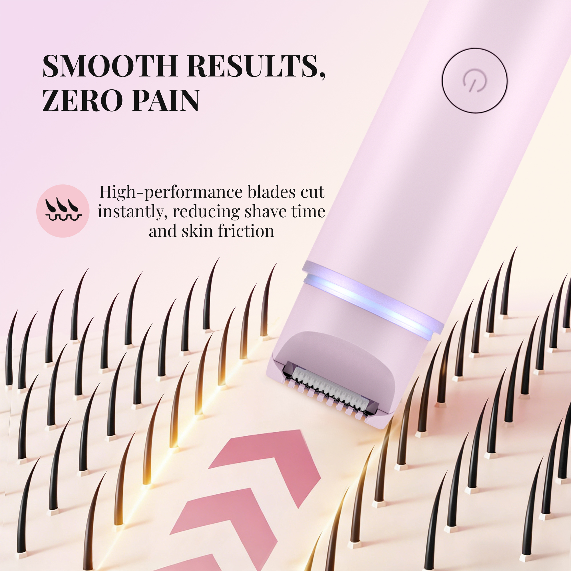BarberBoss Dual Head Pink Lady Shaver