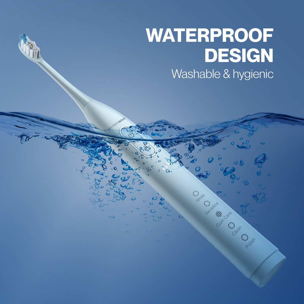 BarberBoss Rechargeable Electric Toothbrush for Adults