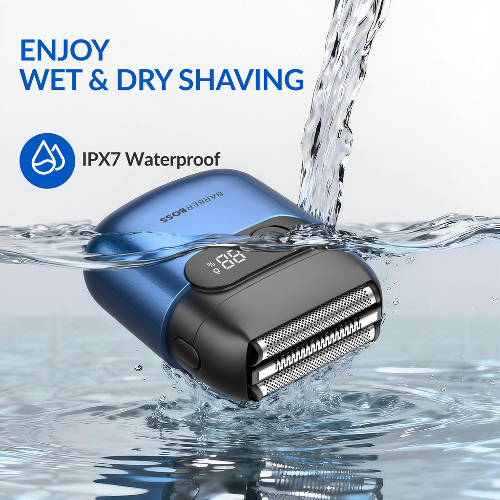 BarberBoss Compact Electric Foil Shaver