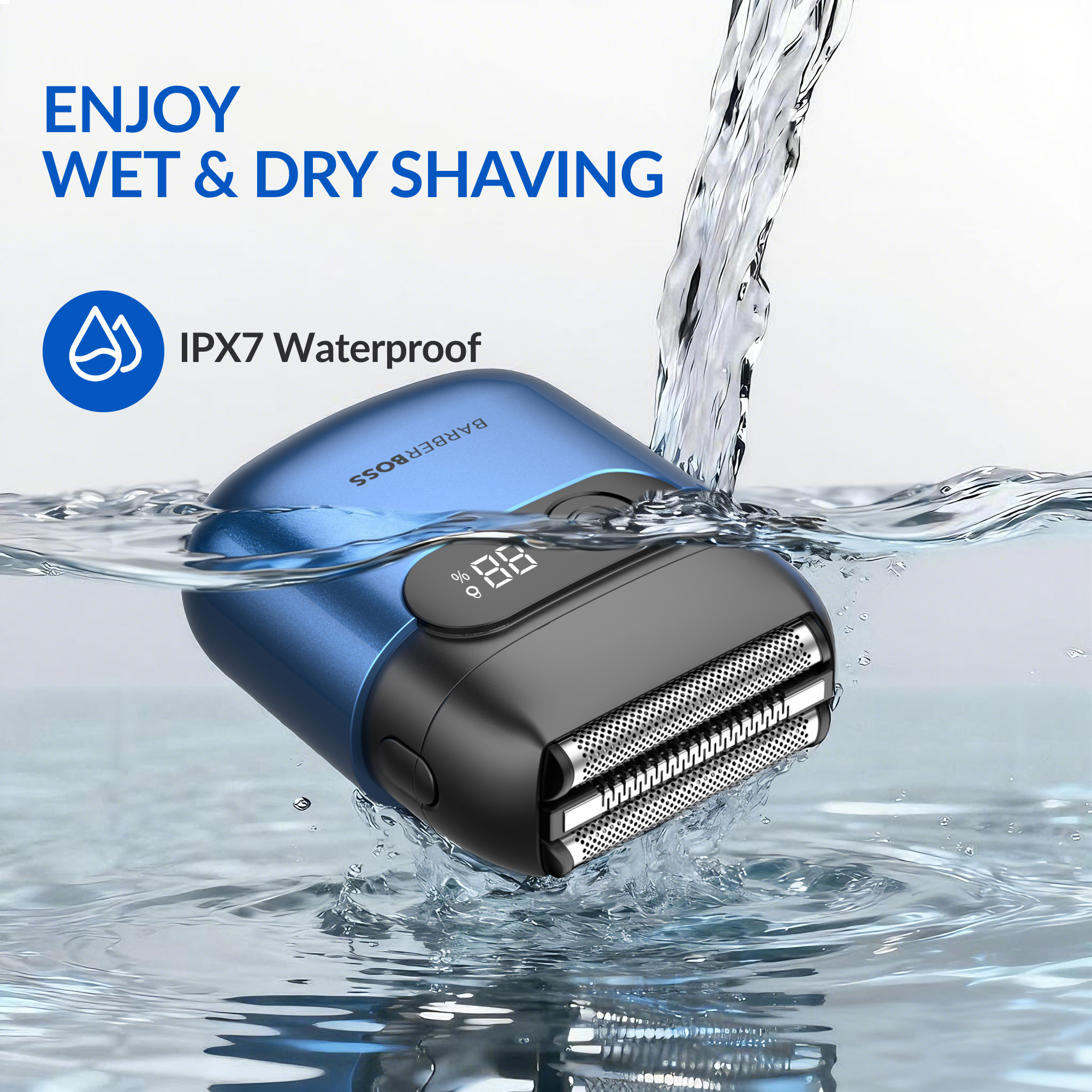 BarberBoss Compact Electric Foil Shaver