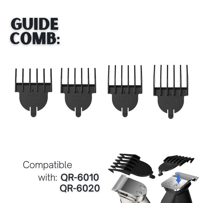 BarberBoss QR-6010/6020 Hair Comb Guards Various Sizes