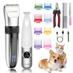 BarberBoss 2-in-1 Pet Grooming Clipper Kit