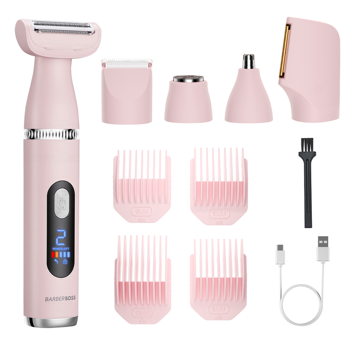 BarberBoss 5-in-1 Smoothsense Lady Shaver