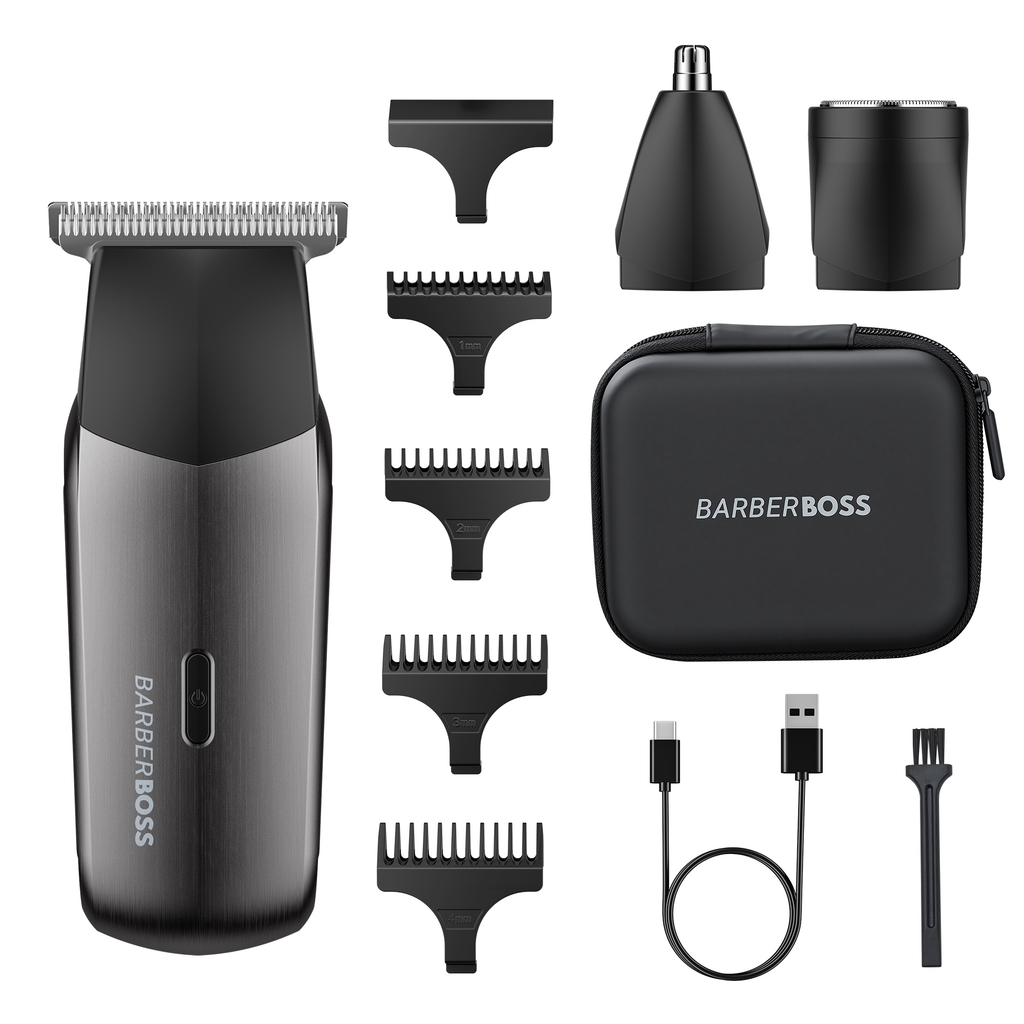BarberBoss 3-in-1 Mini Foil Shaver