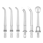 BarberBoss QR-710X & QR-711X Water Flosser Replacement Tips (Pack of 6)