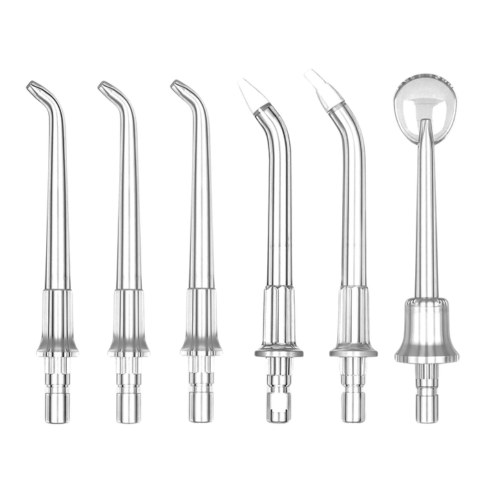 BarberBoss QR-710X & QR-711X Water Flosser Replacement Tips (Pack of 6)