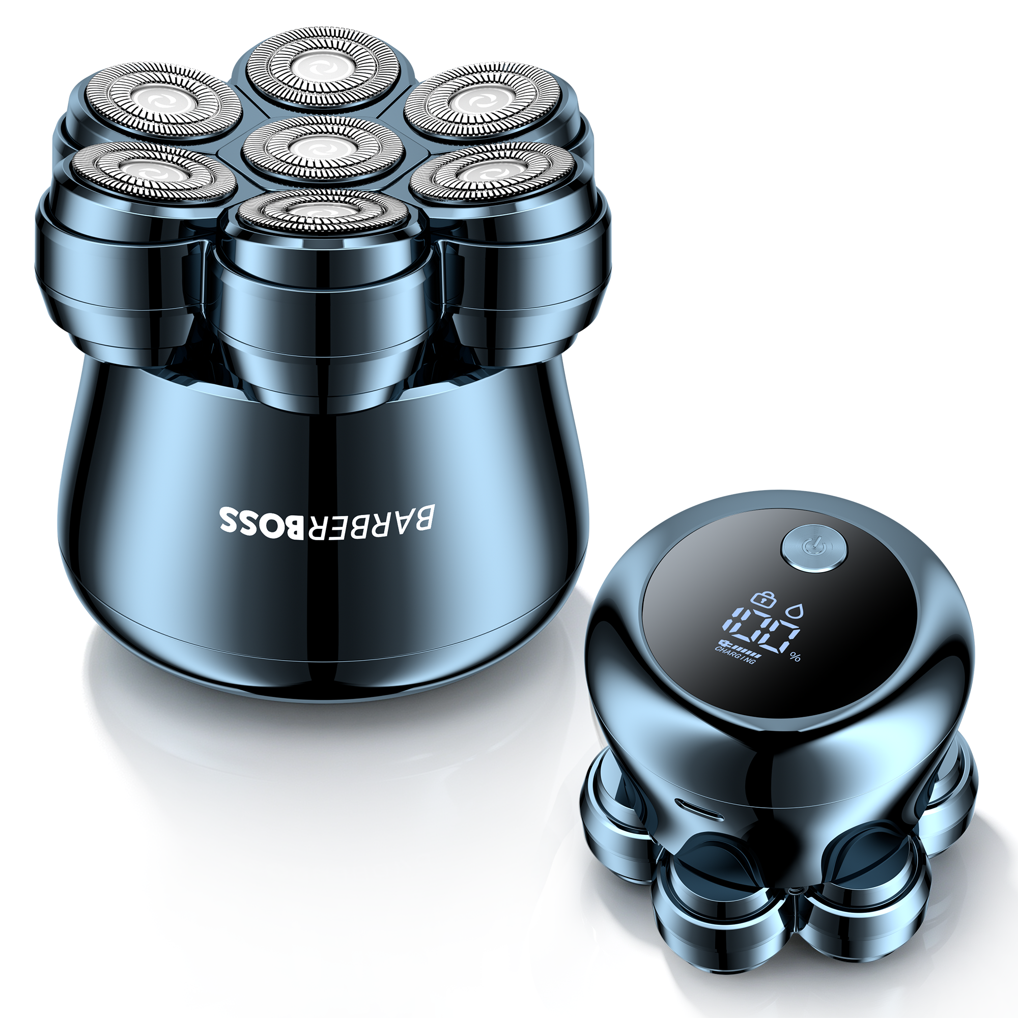 BarberBoss Rotary Head Shaver for Men