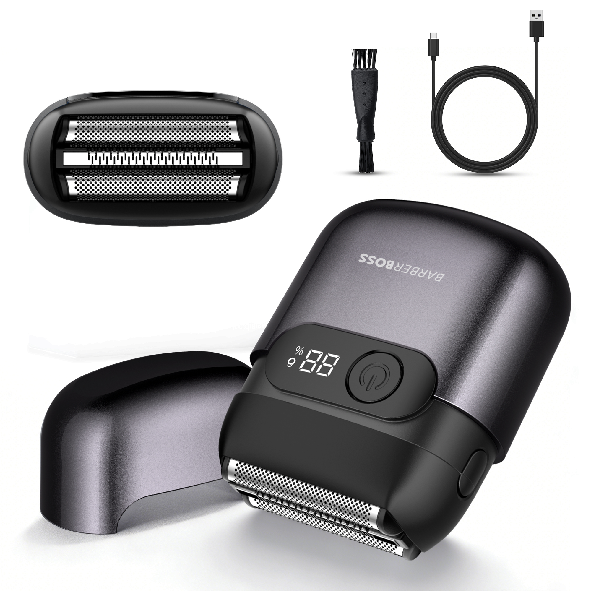 BarberBoss Magnetic Compact Foil Shaver