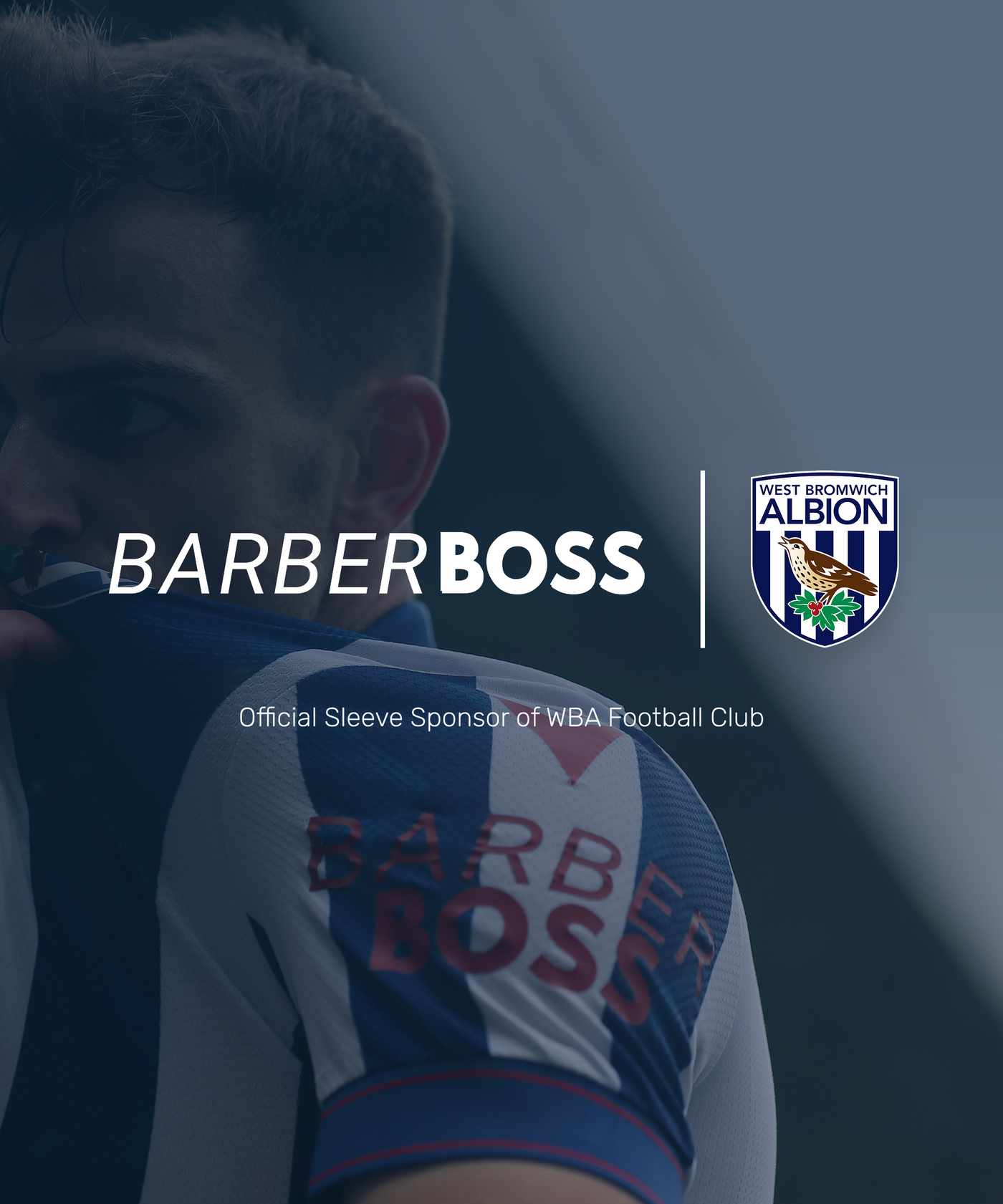 BarberBoss official partner of WBA Football Club