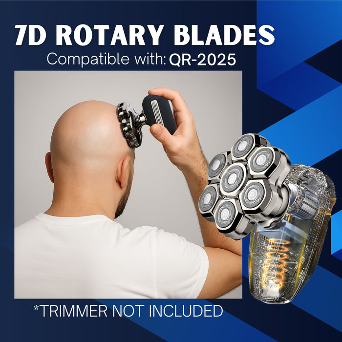 BarberBoss QR-2025 7D Rotary Trimmer Blade
