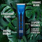 BarberBoss Hairclipper QR - 2081 Waterproof Hair Clippers for Men, Kids & Family - BarberBoss | Look Your Best, Everyday