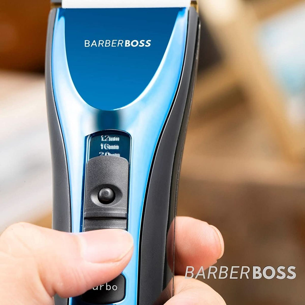 BarberBoss Hairclipper QR - 2081 Waterproof Hair Clippers for Men, Kids & Family - BarberBoss | Look Your Best, Everyday