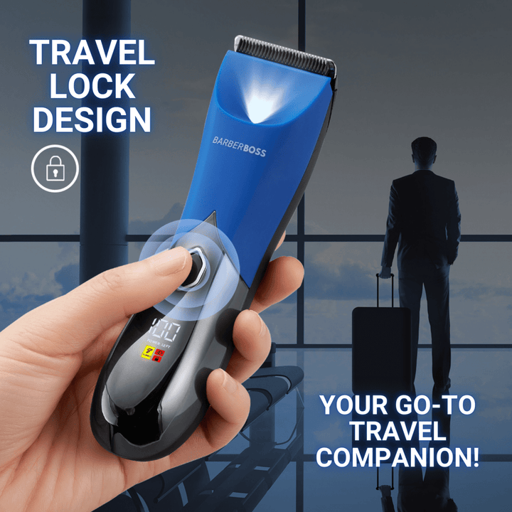 BarberBoss QR - 2021 Ball Shaver Men, Pubic Hair Trimmer for Men, Groin & Body Hair Trimmer, Men’s Body Groomer - BarberBoss | Look Your Best, Everyday