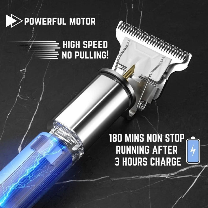 BarberBoss QR - 2067 Precision T - Blade Beard & Hair Trimmer - Compact Design - BarberBoss | Look Your Best, Everyday