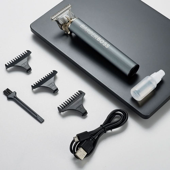 BarberBoss QR - 2067 Precision T - Blade Beard & Hair Trimmer - Compact Design - BarberBoss | Look Your Best, Everyday