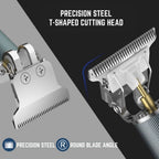 BarberBoss QR - 2067 Precision T - Blade Beard & Hair Trimmer - Compact Design - BarberBoss | Look Your Best, Everyday