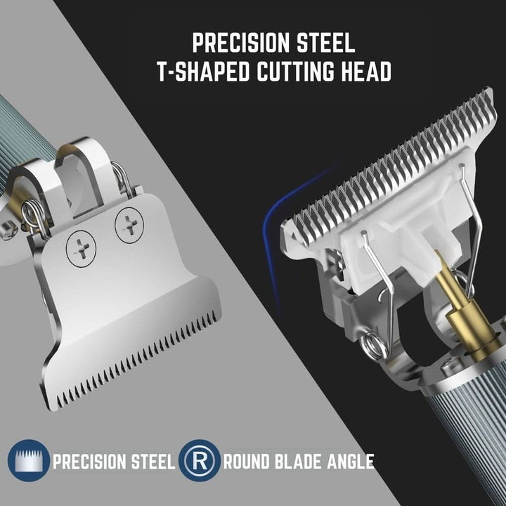 BarberBoss QR - 2067 Precision T - Blade Beard & Hair Trimmer - Compact Design - BarberBoss | Look Your Best, Everyday
