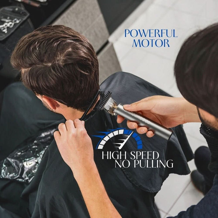 BarberBoss QR - 2068 T - Blade Beard Trimmer & Hair Clipper Cordless Design - BarberBoss | Look Your Best, Everyday