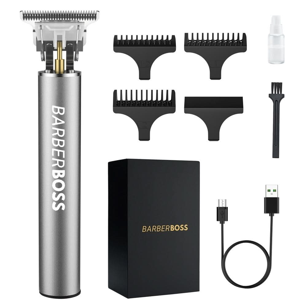BarberBoss QR - 2068 T - Blade Beard Trimmer & Hair Clipper Cordless Design - BarberBoss | Look Your Best, Everyday