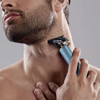 BarberBoss QR - 2077 Beard & Hair Trimmer T - Blade - Precision Detail Trimmer - BarberBoss | Look Your Best, Everyday