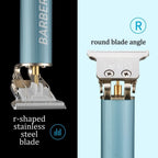 BarberBoss QR - 2077 Beard & Hair Trimmer T - Blade - Precision Detail Trimmer - BarberBoss | Look Your Best, Everyday