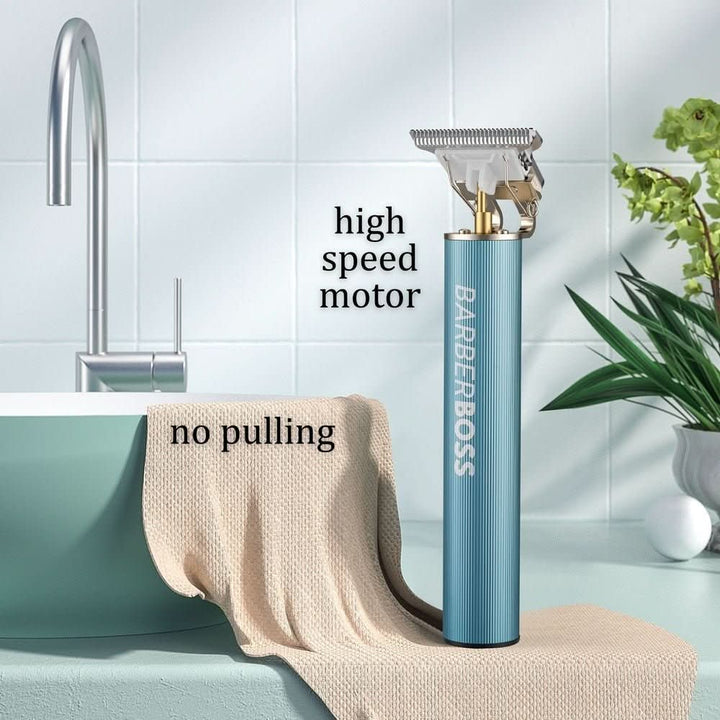 BarberBoss QR - 2077 Beard & Hair Trimmer T - Blade - Precision Detail Trimmer - BarberBoss | Look Your Best, Everyday