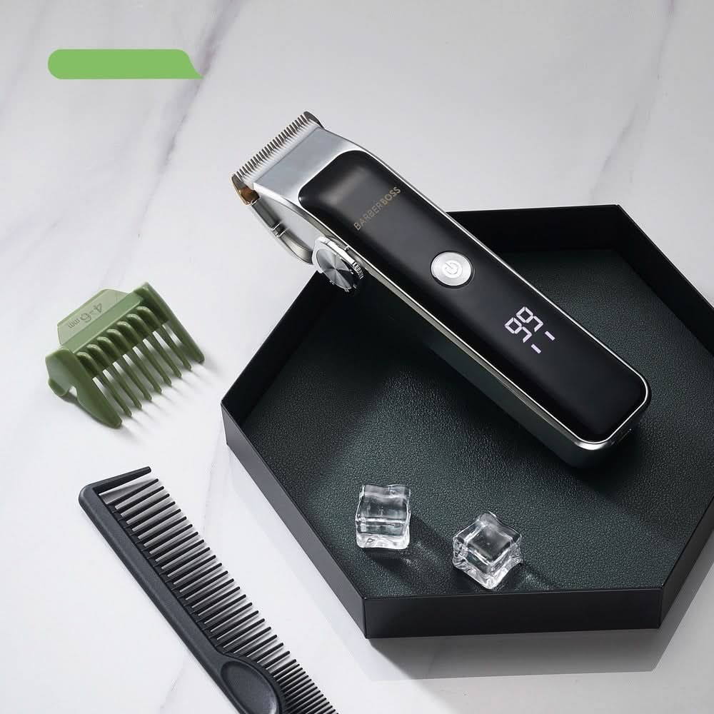 BarberBoss QR - 2089 Professional Beard & Hair Trimmer - Precise Control Dial - BarberBoss | Look Your Best, Everyday
