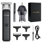 BarberBoss QR - 2090 Hair Clipper - Portable and Compact Design - BarberBoss | Look Your Best, Everyday