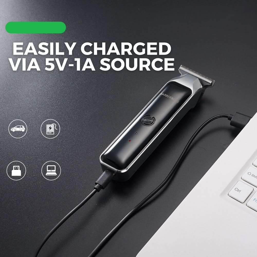 BarberBoss QR - 2090 Hair Clipper - Portable and Compact Design - BarberBoss | Look Your Best, Everyday