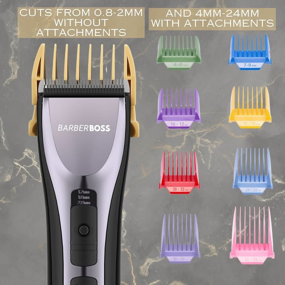 BarberBoss QR - 2096 Professional Mens Grooming Kit - Multiple Speeds - BarberBoss | Look Your Best, Everyday